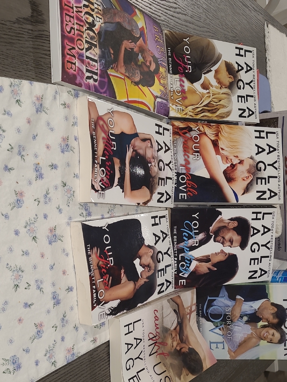 Paperbacks Rom-Com Paperback Romance Novels - White, Black, Blue, Pink